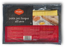 Lasagna All'uovo Fresca 250 gr. Mylena