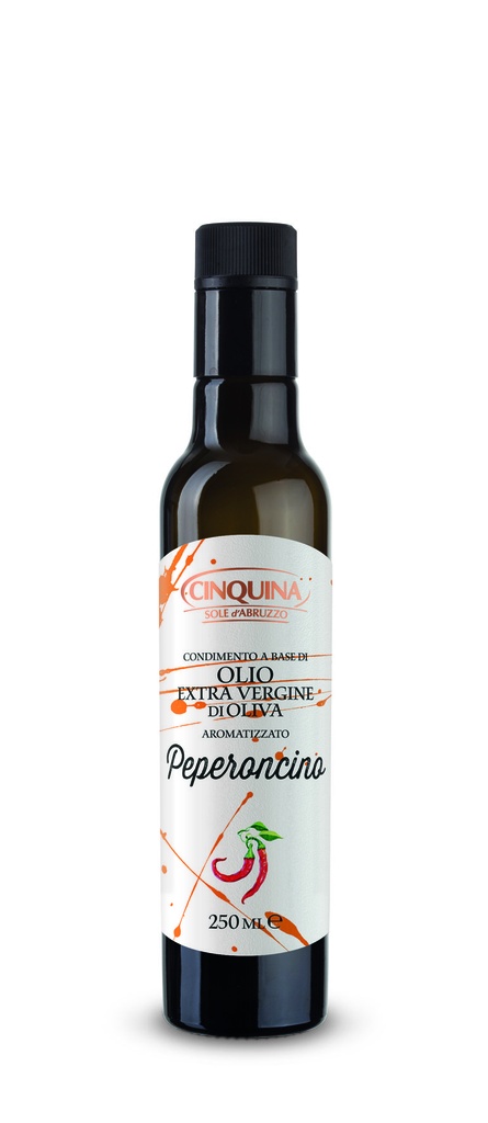 Olio EV Peperoncino 0.250 ltr.  Cinquina