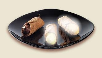 Cannoli Crema Gianduia  500 gr.      Cerasani