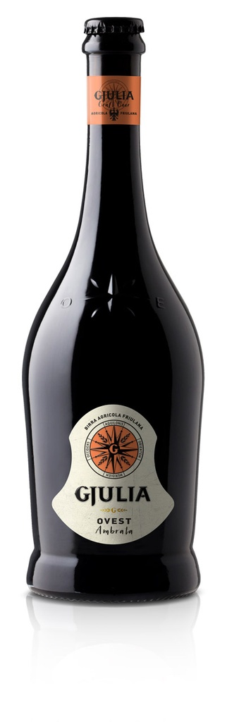 Birra Ambrata Ovest   75 cl.        Gjulia