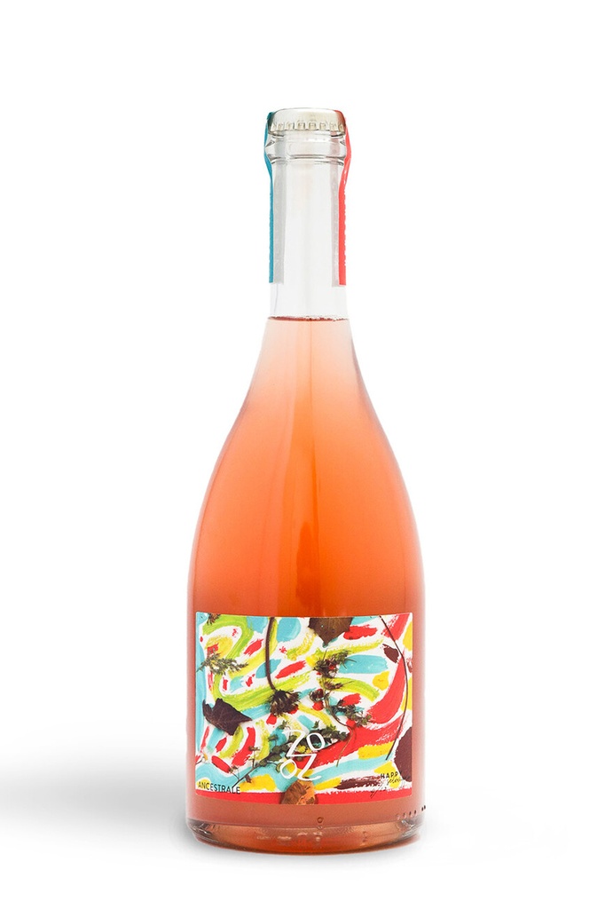 Happy Selvaggio Ancestrale - Lambrusco Rosato Frizzante VentiVenti