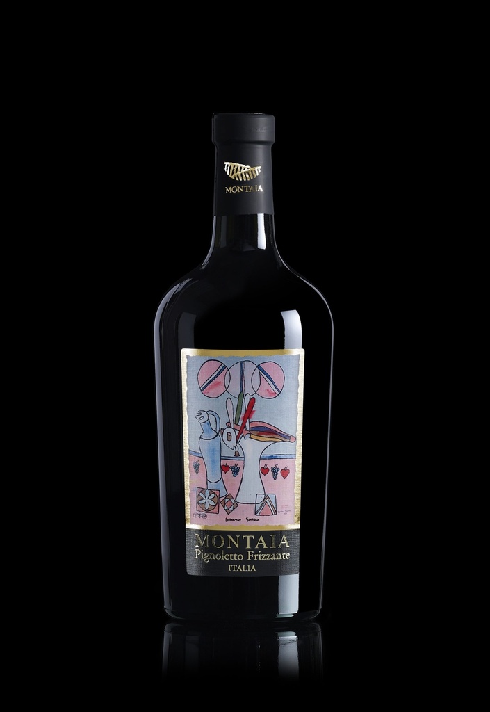 Pignoletto vino Frizzante doc Montaia Soleil