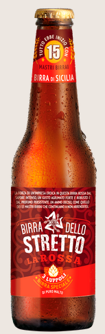 Birra Dello Stretto la Rossa 6,2%   33 cl.  Messina    