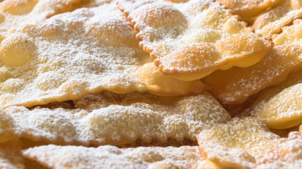 Frappe passate al Forno zucchero semolato 250gr.