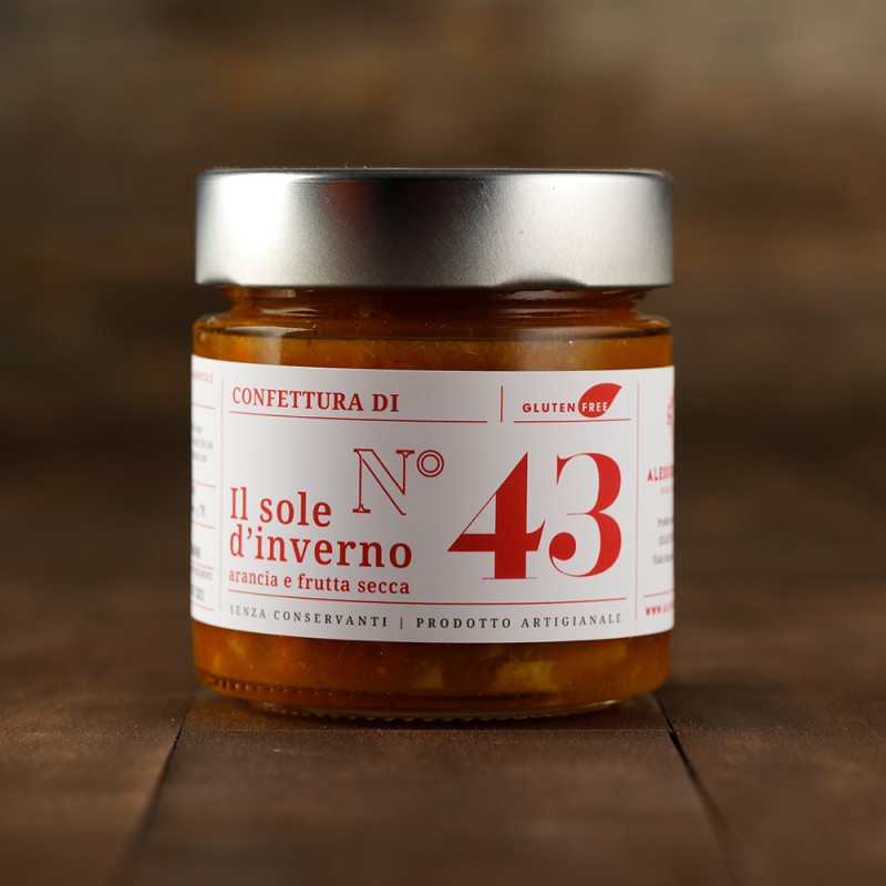 No 43 Confettura Sole dinverno Arancia e frutta secca