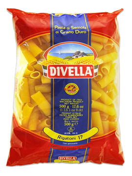 [01217] 17 Rigatoni 500 gr. Divella