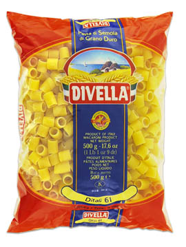 [01261] 61 Ditali 500 gr. Divella