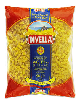 [01265] 65 Paternostini rigati 500 gr. Divella