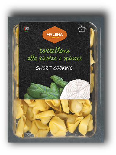 [03535] Tortelloni Ricotta e Spinacci 250 gr. Mylena