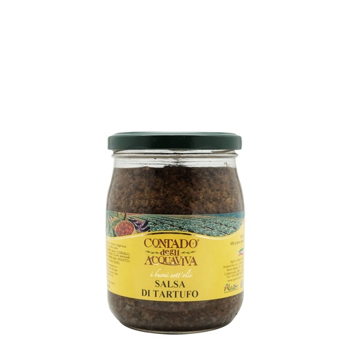 [06403] Salsa Di Tartufo Nero       500 gr. Contado