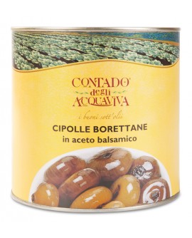 [06425] Cipolle Boretane Aceto Bals. 2550 ml.  Contado