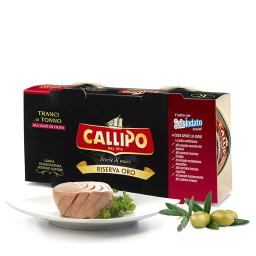 [07041] Tonno Riserva Oro 2 x 140 gr.  Callipo