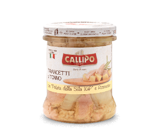 [07047] Trancetti Tonno con Patata 170 gr. Callipo