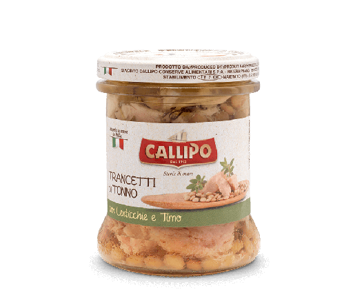 [07048] Trancetti Tonno Lenticchie 170 gr. Callipo