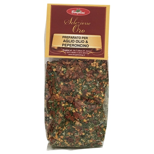 [08144] Prep.Spaghettata Aglio,Olio e Pep. 80 gr. Borghini