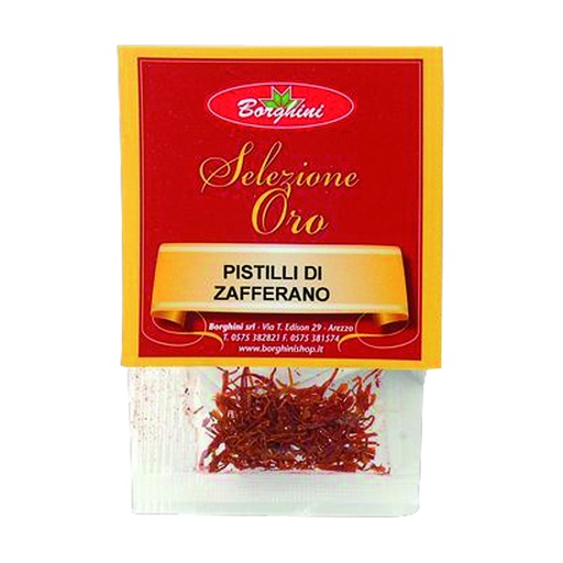 [08225] Zafferano Pistilli 0,25 gr.     Borghini