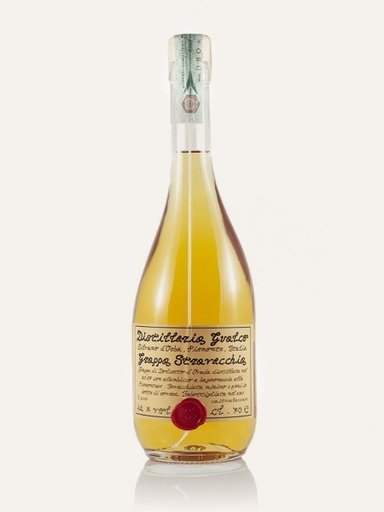 [19203] Grappa Stravecchio invech 0,7ltr. 42% Gualco Bartolomeo