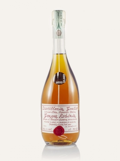 [19206] Grappa Rubina 0,7ltr. 42%  Gualco Bartolomeo