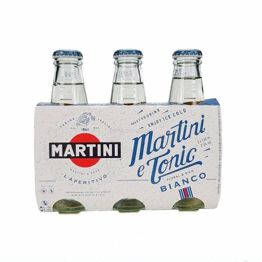 [16221] Martini & Tonic bianco 3 x 15 cl.