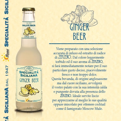 [16075] Ginger Beer Specialità Siciliane   275ml