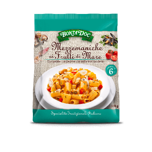 [07059] Frutti di Mare mezze maniche 550 gr. Bonta ADRIATICA