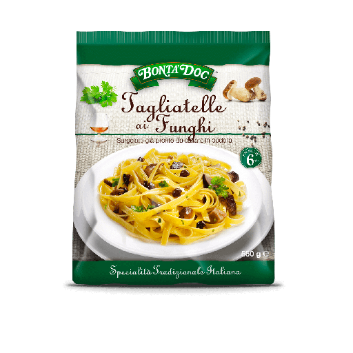 [07060] Tagliatelle ai Funghi 550 gr.   Bonta ADRATICA