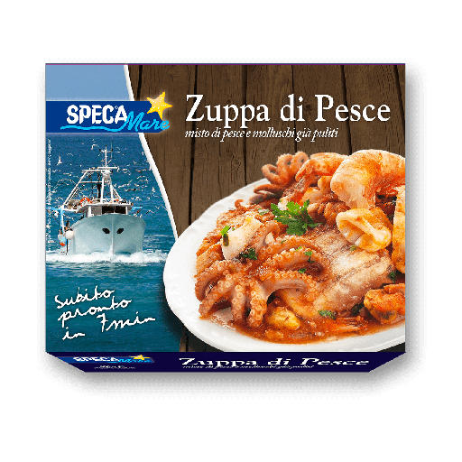 [07064] Zuppa Pesce Frutti di Mare 500 gr.  spec. Mare ADRATICA