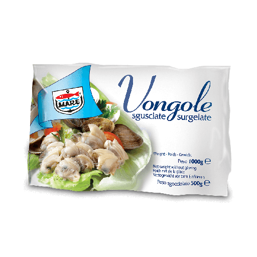 [07068] Vongole sur.1000 ast. 500 gr. Mare ADRIATICA