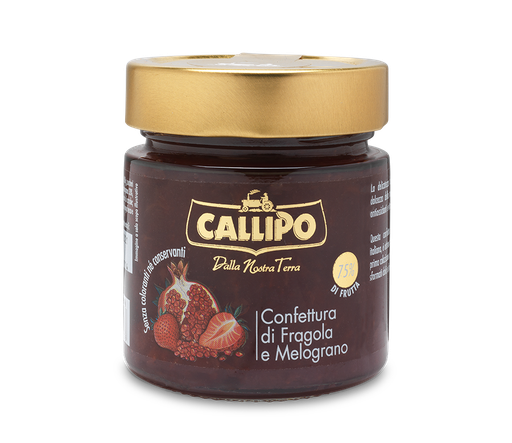 [06621] Confettura Fragola Melograno 280 gr. Callipo
