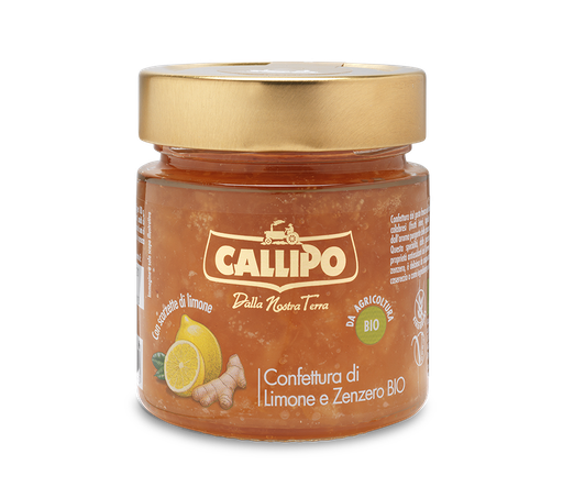 [06622] Confettura Limone Zenzero  300 gr. Callipo