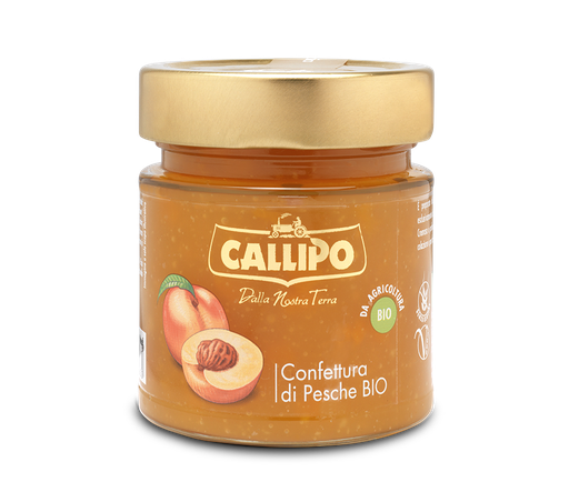 [06626] Confettura Pesca  300 gr.   BIO      Callipo