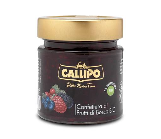 [06628] Confettura Frutti di Bosco 300 gr. BIO Callipo