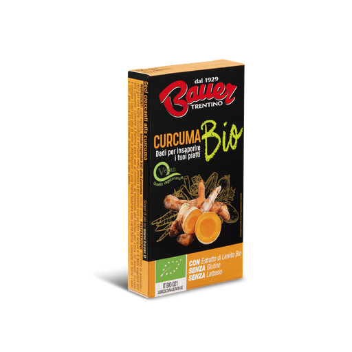 [08008] Dado Vegetale Curcuma ast. 60 gr. BIO  Bauer