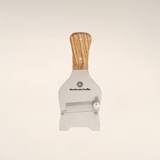 [08273] Affetta Tartufi in acciaio con manico ( truffelschaaf)