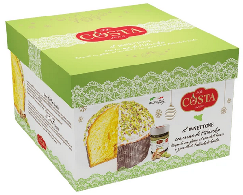 [K13C545] Panettone Crema al Pistacchio Costa