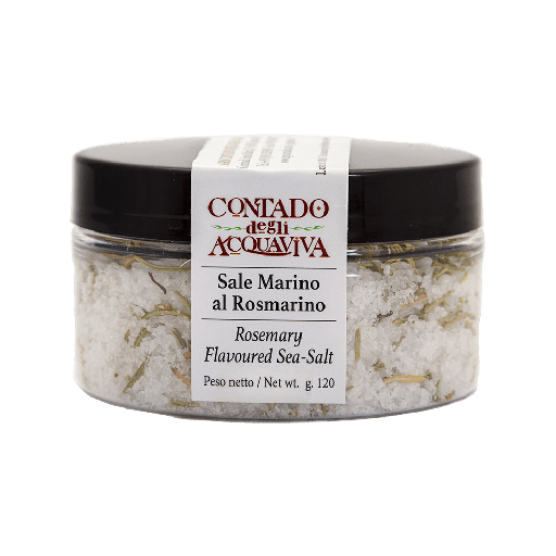 [06462] Sale Marino al Rosmarino vaso 120 gr Contado