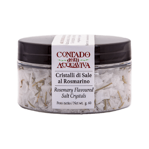[06467] Cristalli di sale al Rosmarino 60 gr Contado