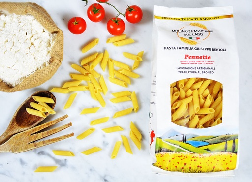 [01364] Pennette Bio Sul Lago 500 gr. Giuseppe Bertoli