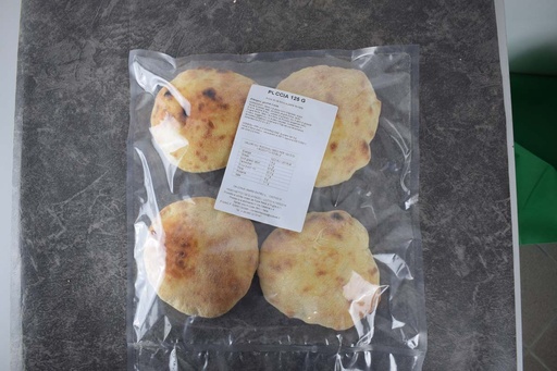 [03369] Puccia bianca 125 gr.  8x4 st.  Silletti 