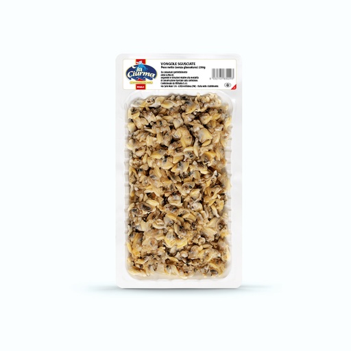 [07087] Vongole Sgusciate skin 250 gr La Ciurma Ittitalia