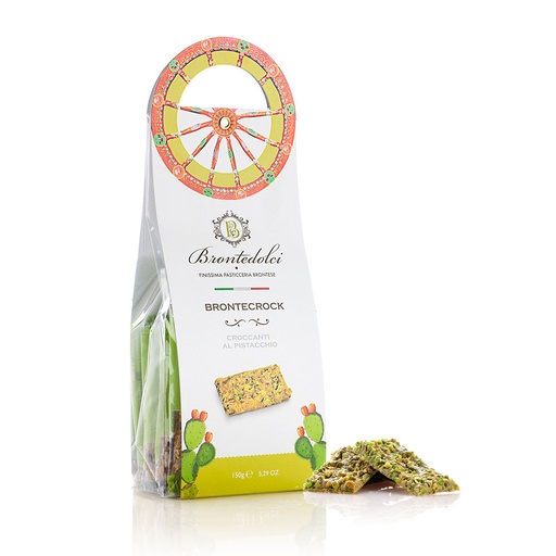 [13826] Croccante Pisstacchio 150 gr. Bronte Dolci 