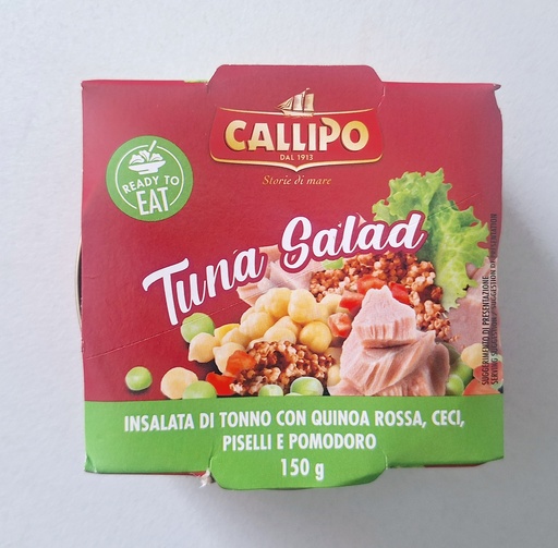 [07034] Insalata di Tonno Ceci Quinoa 150 gr. Callipo 