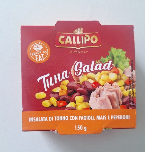 [07036] Insalata di Tonno Fagioli Mais Peper 150 gr. Callipo 