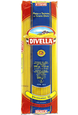 10 Vermicellini 500 gr. Divella