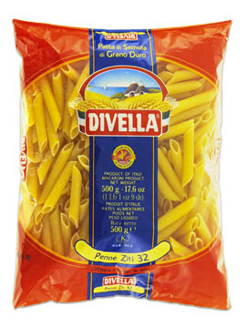 32 Penne Ziti 500 gr. Divella