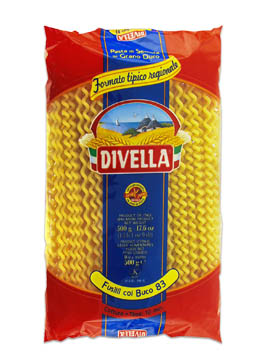 83 Fusilli Col Buco 500 gr. Divella