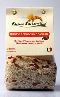 Risotto Al Pomodoro e basil  250 gr.   Belvedere