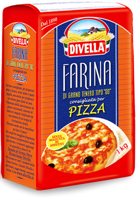 Farina 00 Pizza rood 1 kg.