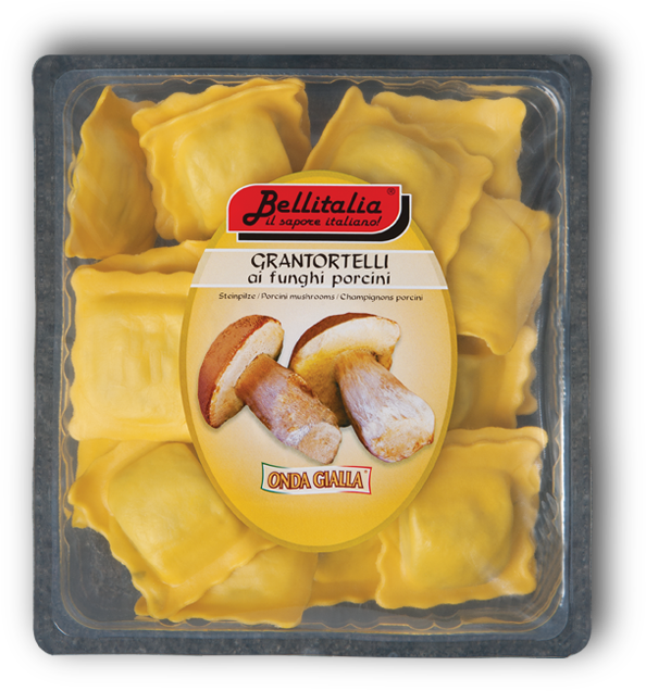 Grantortelli ai Funghi   500 gr. Bellitalia
