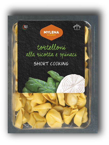 Tortelloni Ricotta e Spinacci 250 gr. Mylena